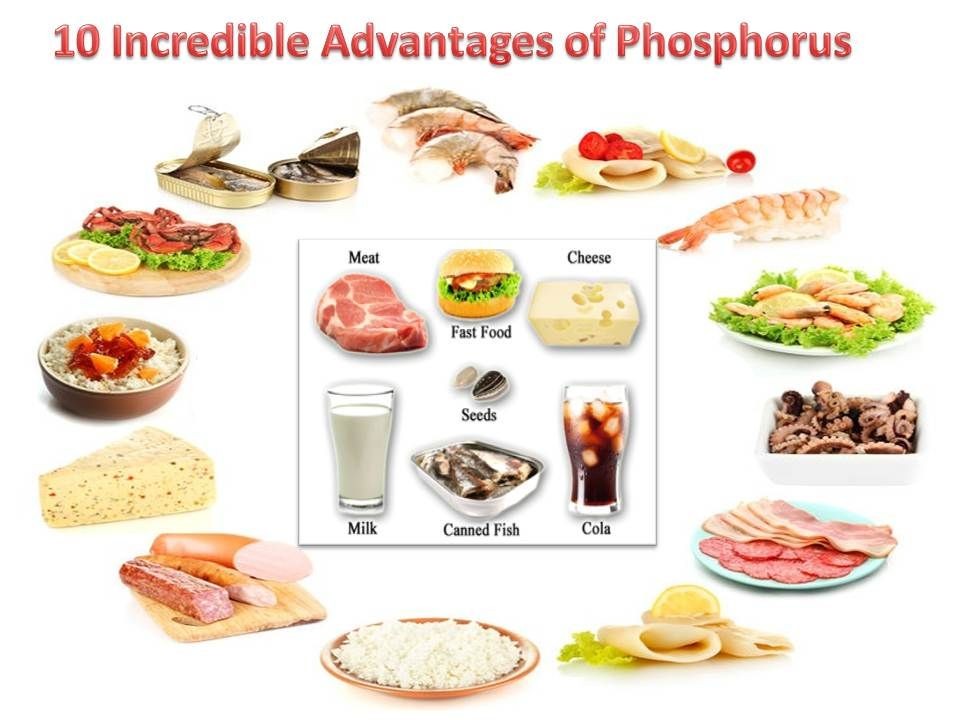 thực phẩm chứa nhiều photpho 