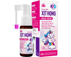 Xịt Họng Nhất Nhất Kid